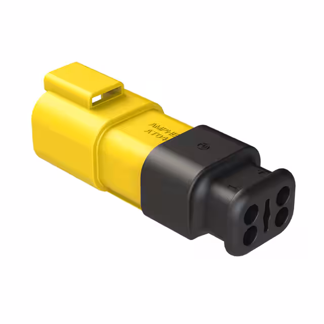 AT04-4P-SR01YEL Amphenol Sine Systems Corp  Boîtiers de connecteurs rectangulaires